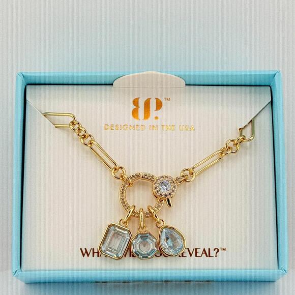 Bomb Party March Charm Necklace 